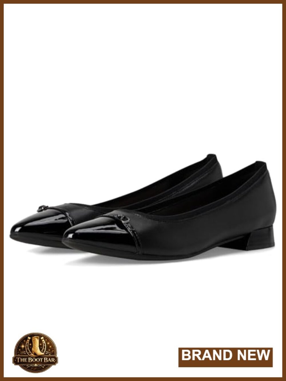 Clarks Natalyn Dusk Pointed Toe Leather Flats Comfort Workwear